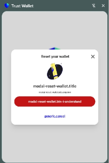 Trust Wallet Extension Settings