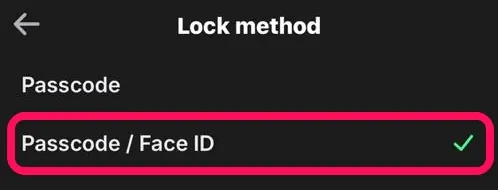 Trust Wallet Passcode Biometric