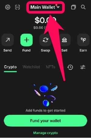 Trust Wallet Selector