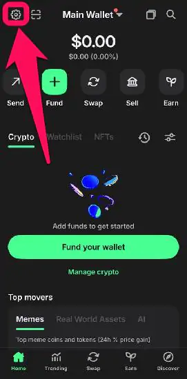 Trust Wallet Settings
