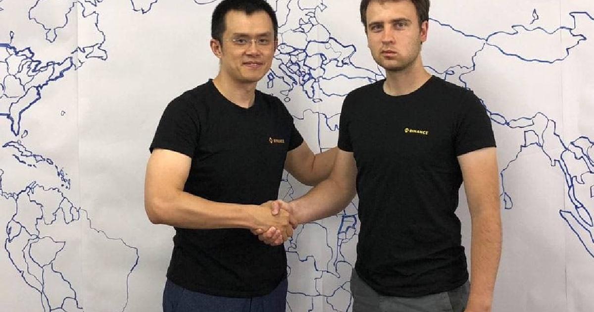 Viktor Radchenko & Binance CEO