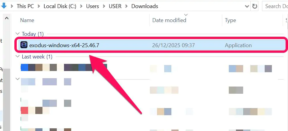 Exodus Desktop App