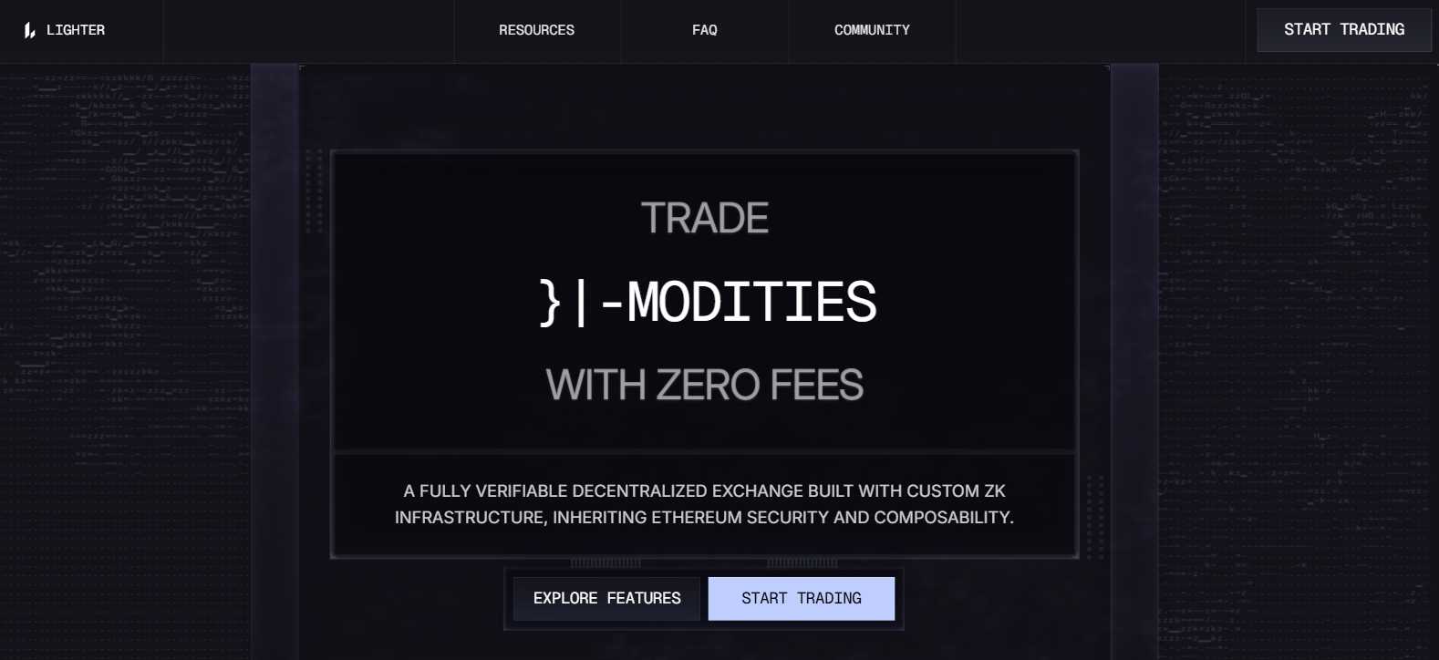 Lighter homepage