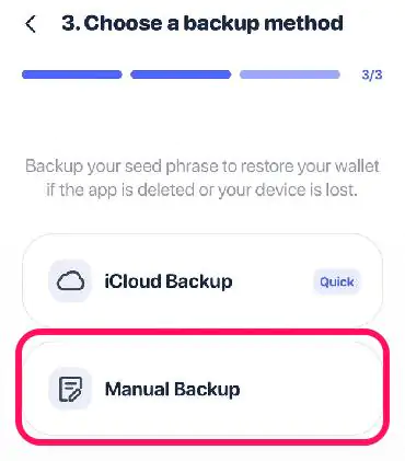 Manual BackUp Rabby Wallet