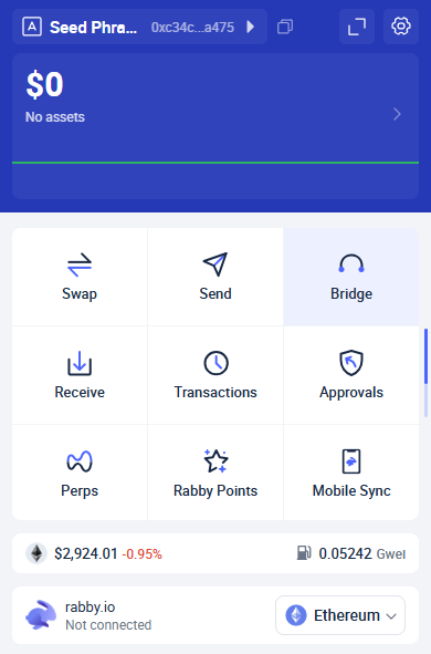 Rabby Wallet Chrome Extension