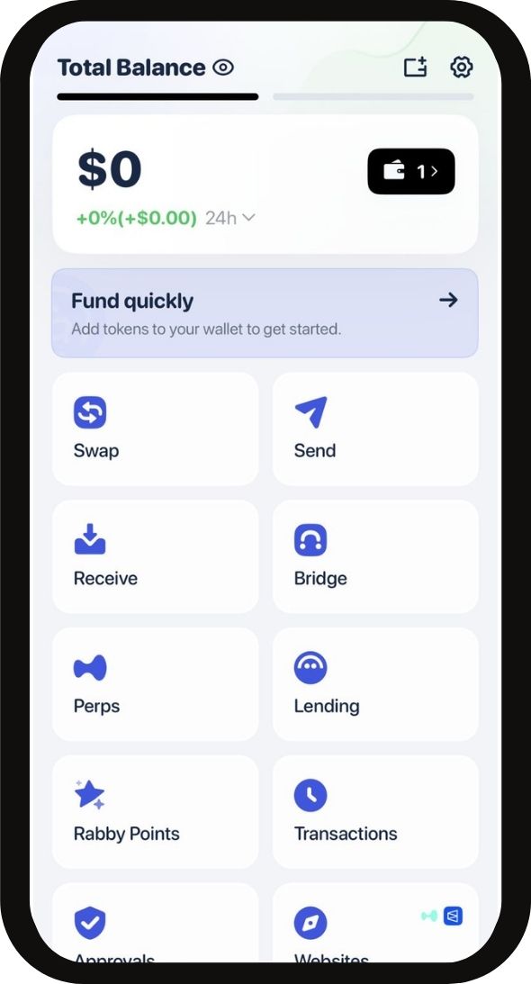 Rabby Wallet Mobile App