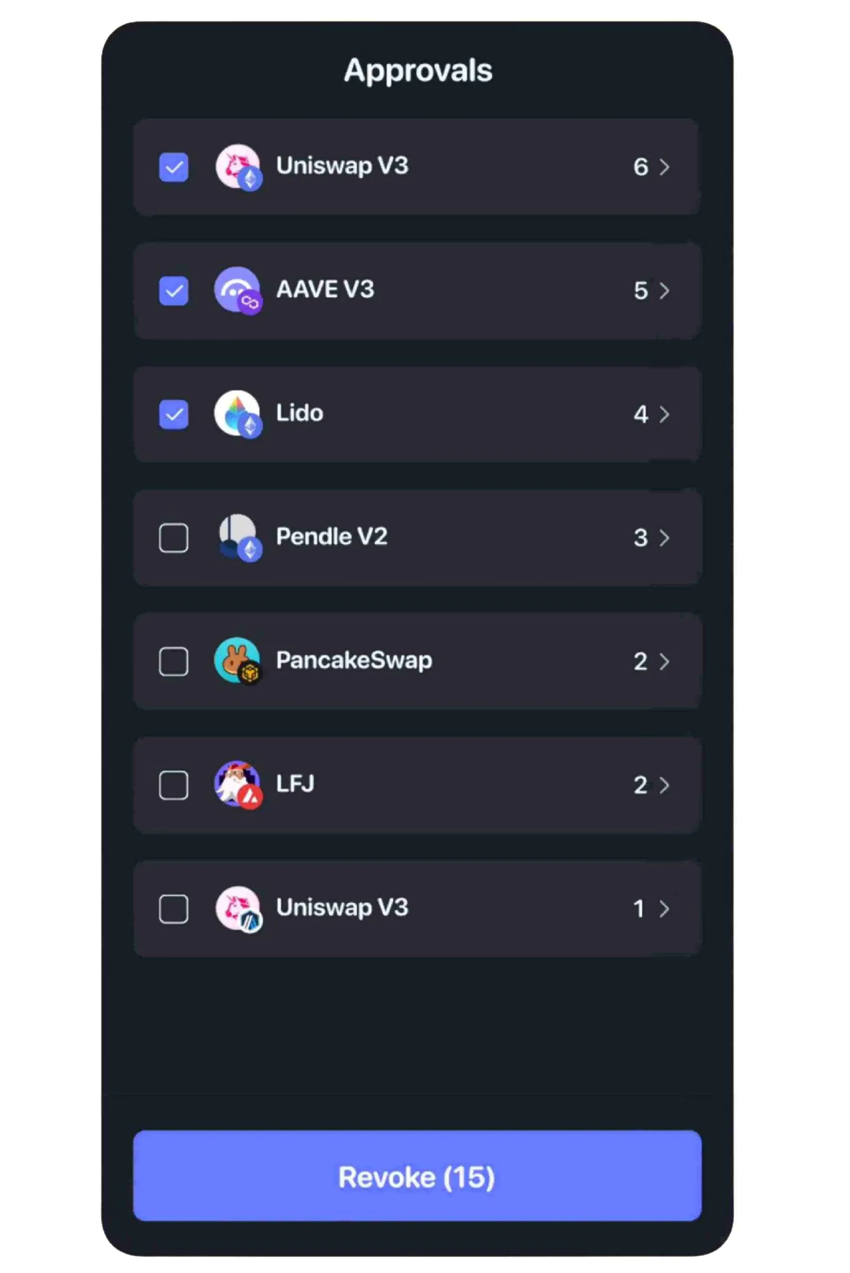 Rabby Wallet Transaction Approval