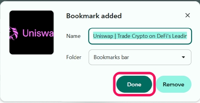 dApps Name and Folder