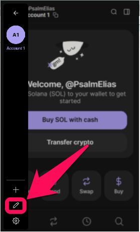 Phantom Manage Account Icon