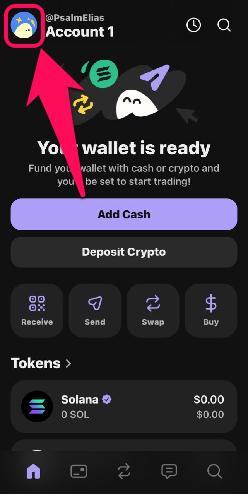 Profile Icon on Phantom