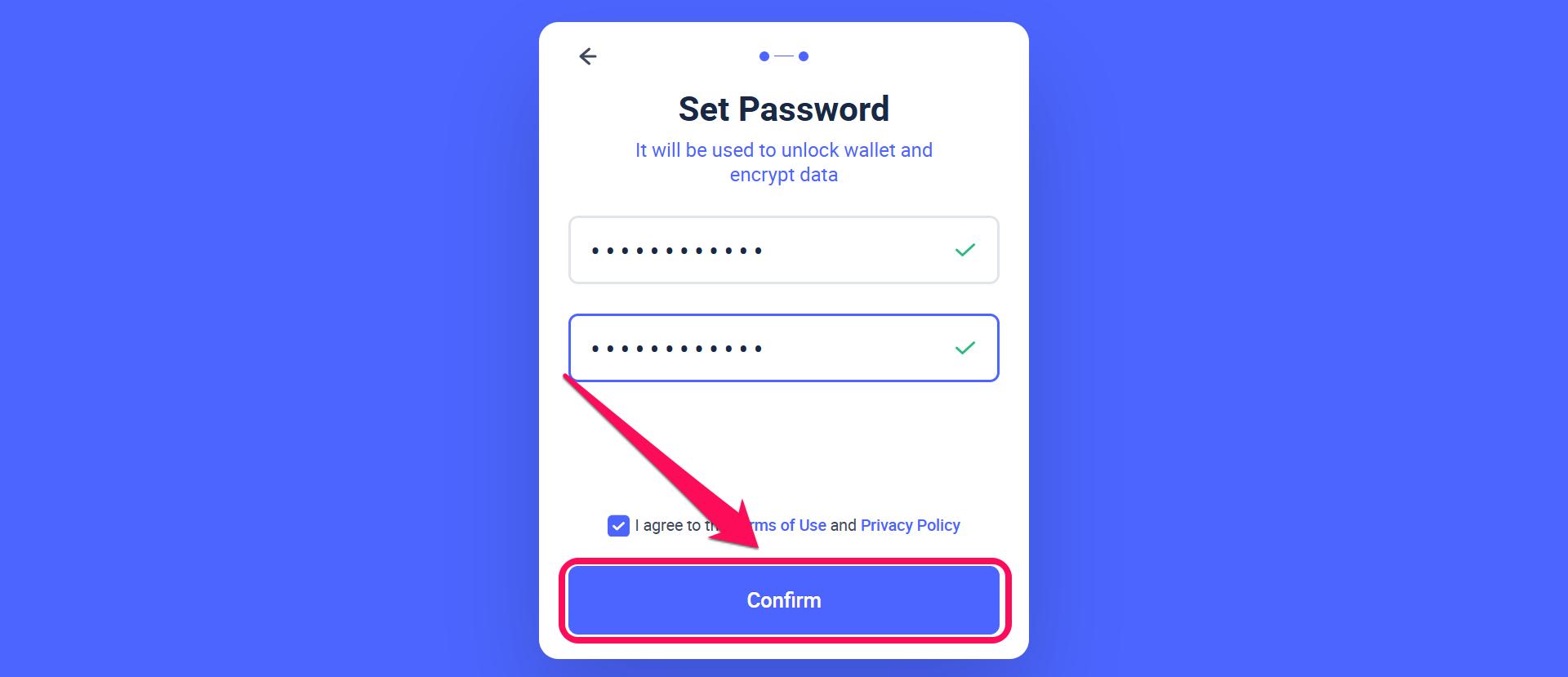 Set Rabby Password