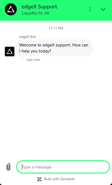 edgeX customer support