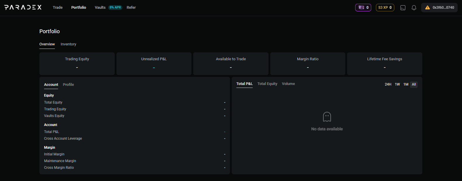 Paradex Portfolio
