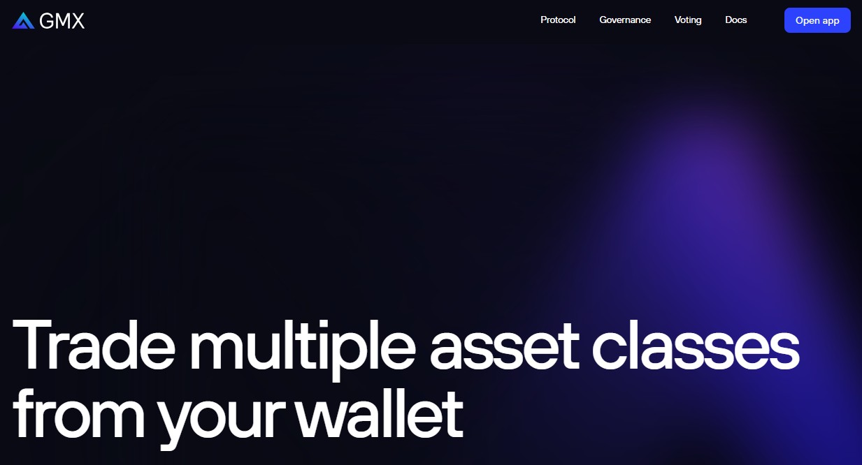GMX homepage