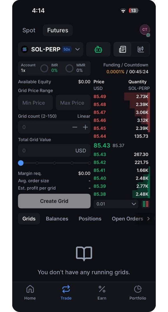 Backpack Exchange Trading bots