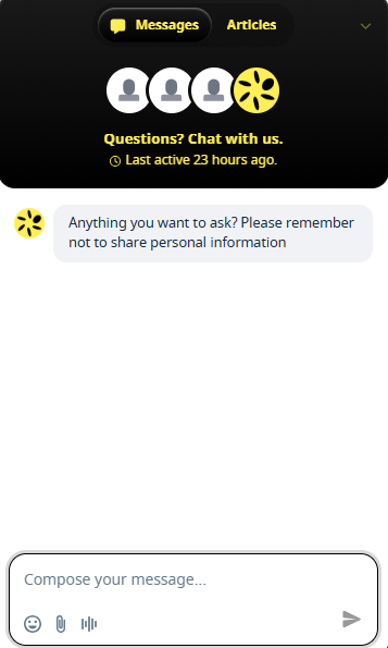 Pera Wallet Chat