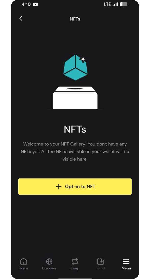 Pera Wallet NFT Gallery