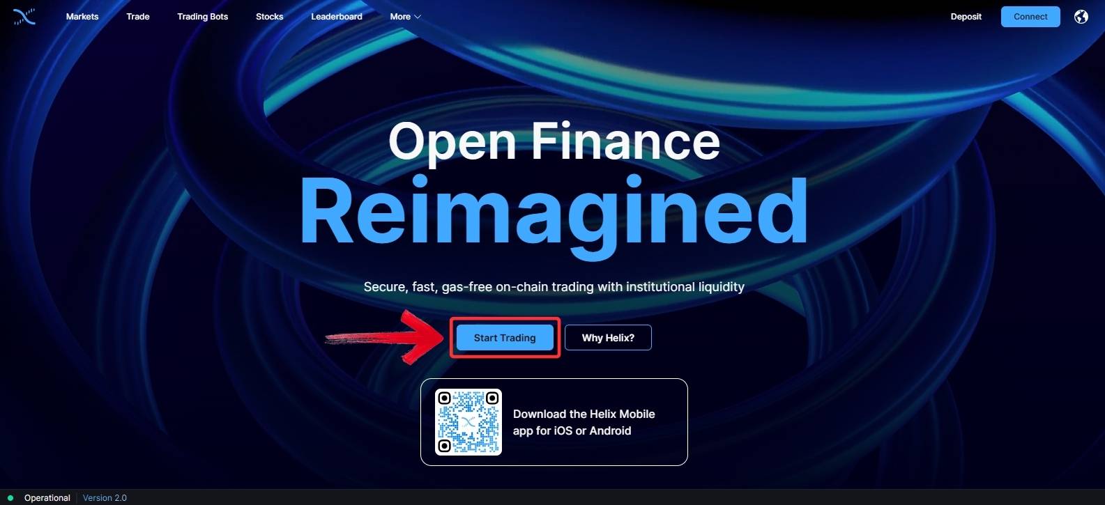 Start Trading on Helix